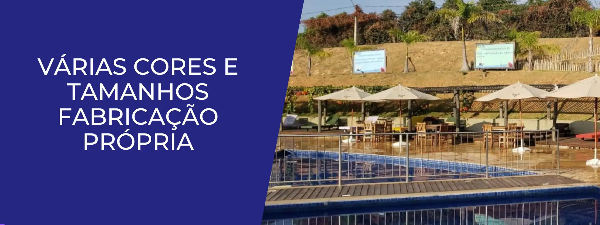 Banner Ombrelone Azul